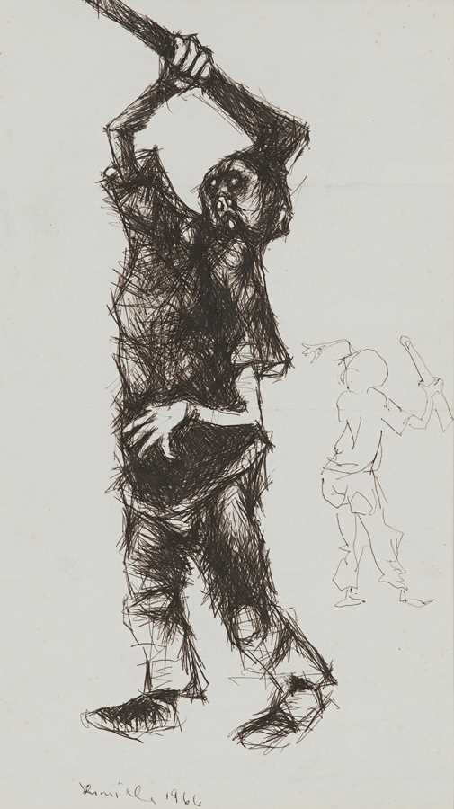 Lot 76 - Dumile Feni (South Africa 1942-1991)