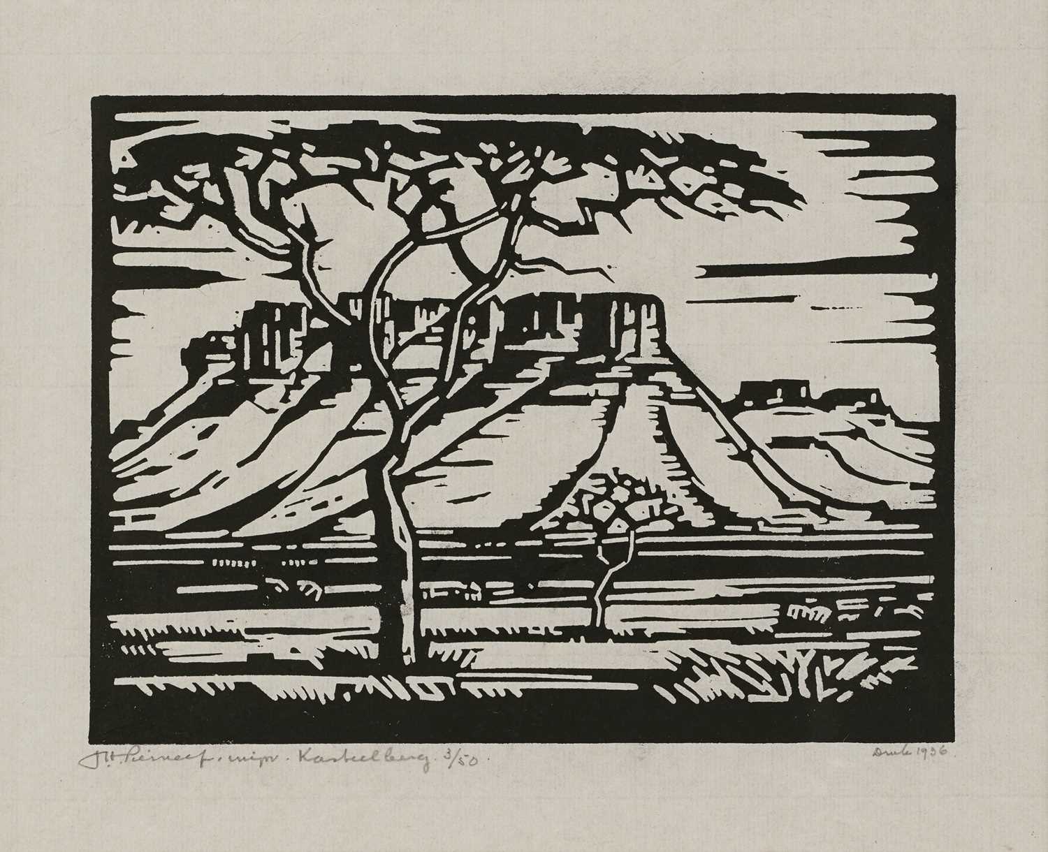 Lot 1 - Jacobus Hendrik Pierneef (South Africa 1886-1957)