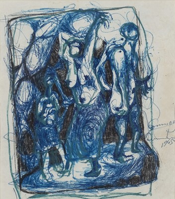Lot 25 - Dumile Feni (South Africa 1939-1991)