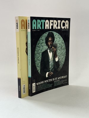 Lot 210 - A set of 2 Art Africa magazines