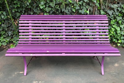Lot 90 - A Fermob Louisiane bench