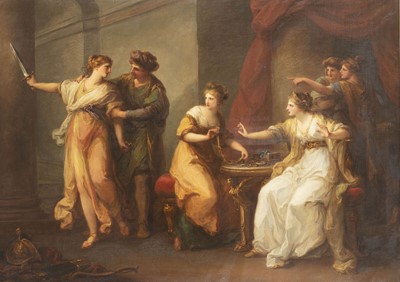 Lot 77 - Attributed to Angelika Kauffmann (Switzerland 1741-1804)