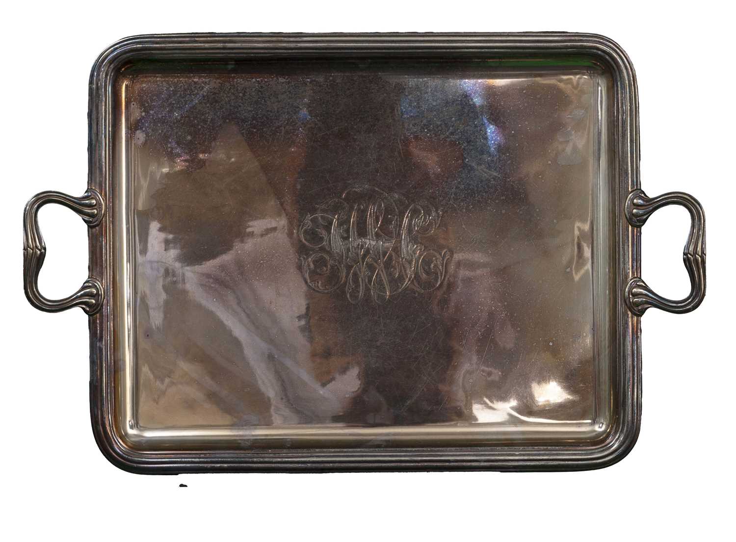 Lot 29 - Victorian Silver Tray