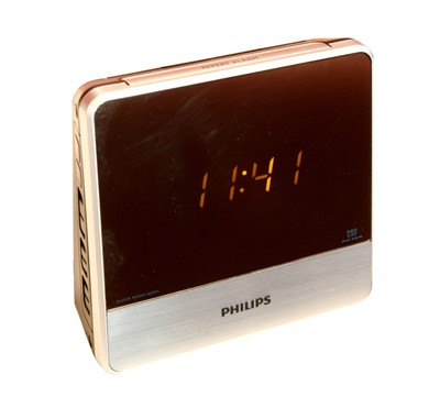 Lot 170 - Philips Mirror Finish Digital Alarm Clock