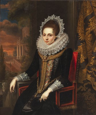 Lot 92 - Attributed to Caspar de Crayer (Belgium 1584-1669)