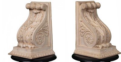 Lot 57 - A Pair of Concrete Corbels