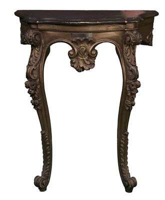Lot 13 - Gilt Papier Mache Table