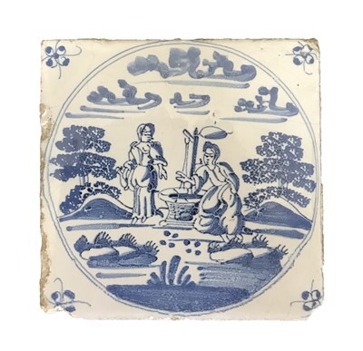 Lot 33 - Dutch Delf Tiles, three