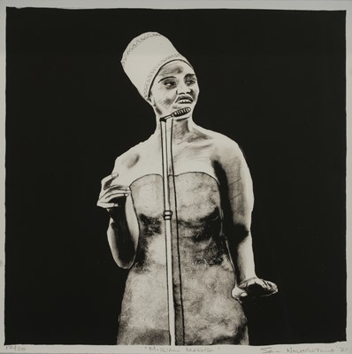 Lot 25 - Sam Nhlengethwa (South Africa 1955-)
