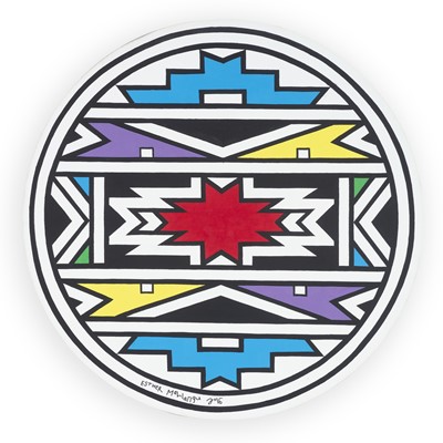 Lot 9 - Esther Mahlangu (South Africa 1935-)