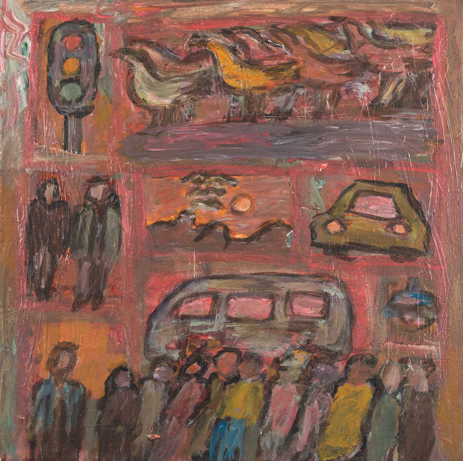 Lot 21 - David Koloane (South Africa 1938-2019)