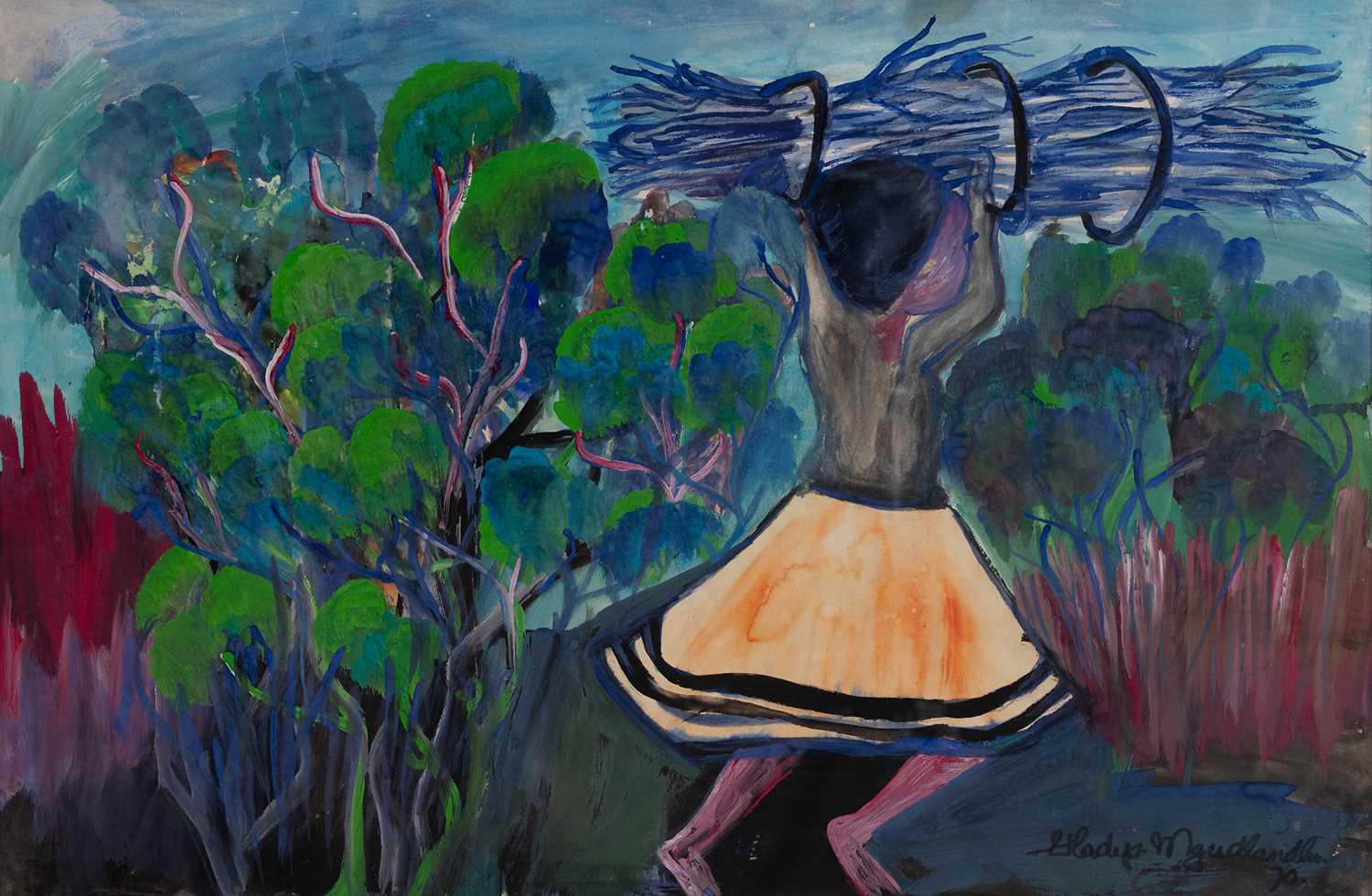 Lot 14 - Gladys Mgudlandlu (South Africa 1925-1979)