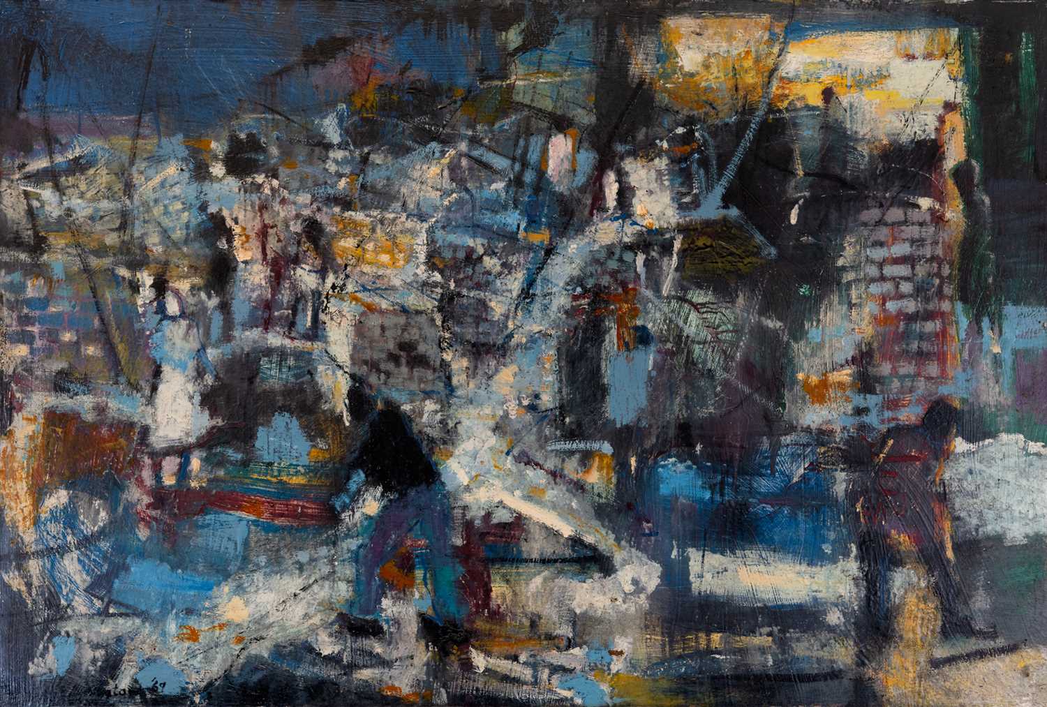 Lot 10 - Ephraim Ngatane (South Africa 1938-1971)