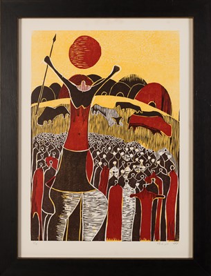 Lot 53 - Lucky Sibiya (South Africa 1942-1999)