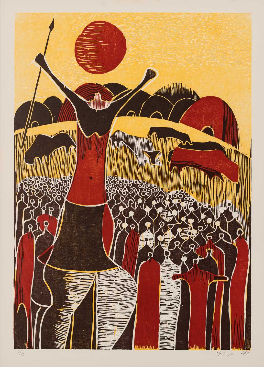 Lot 53 - Lucky Sibiya (South Africa 1942-1999)