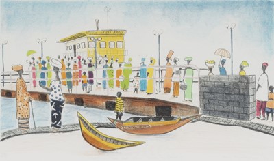 Lot 2 - Sam Nhlengethwa (South Africa 1955-)