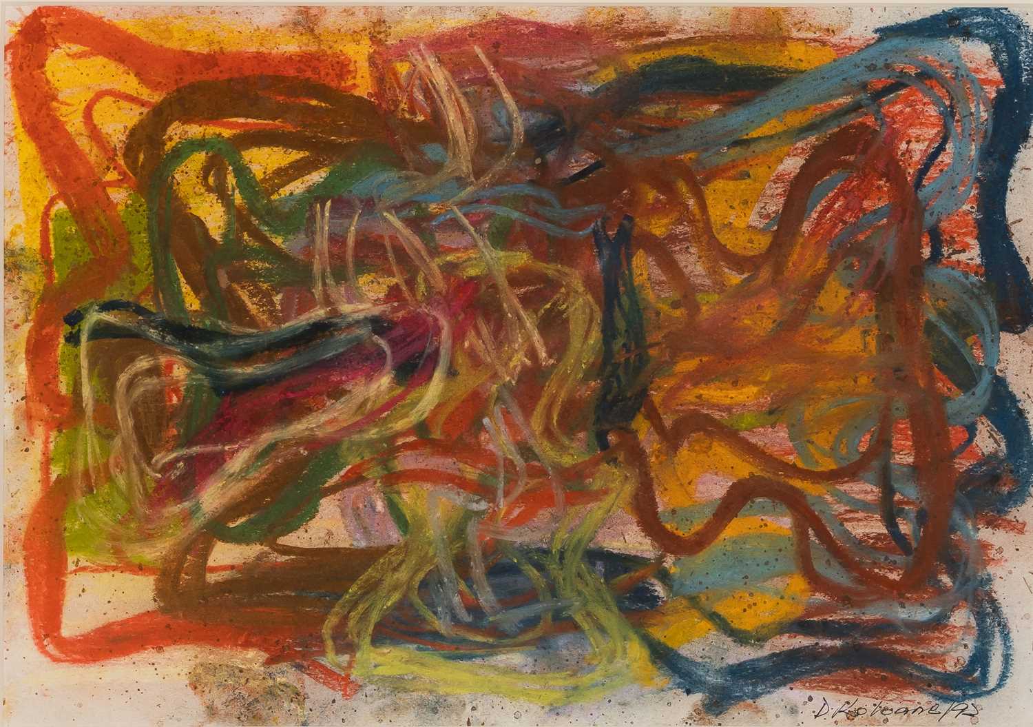 Lot 8 - David Koloane (South Africa 1938-2019)