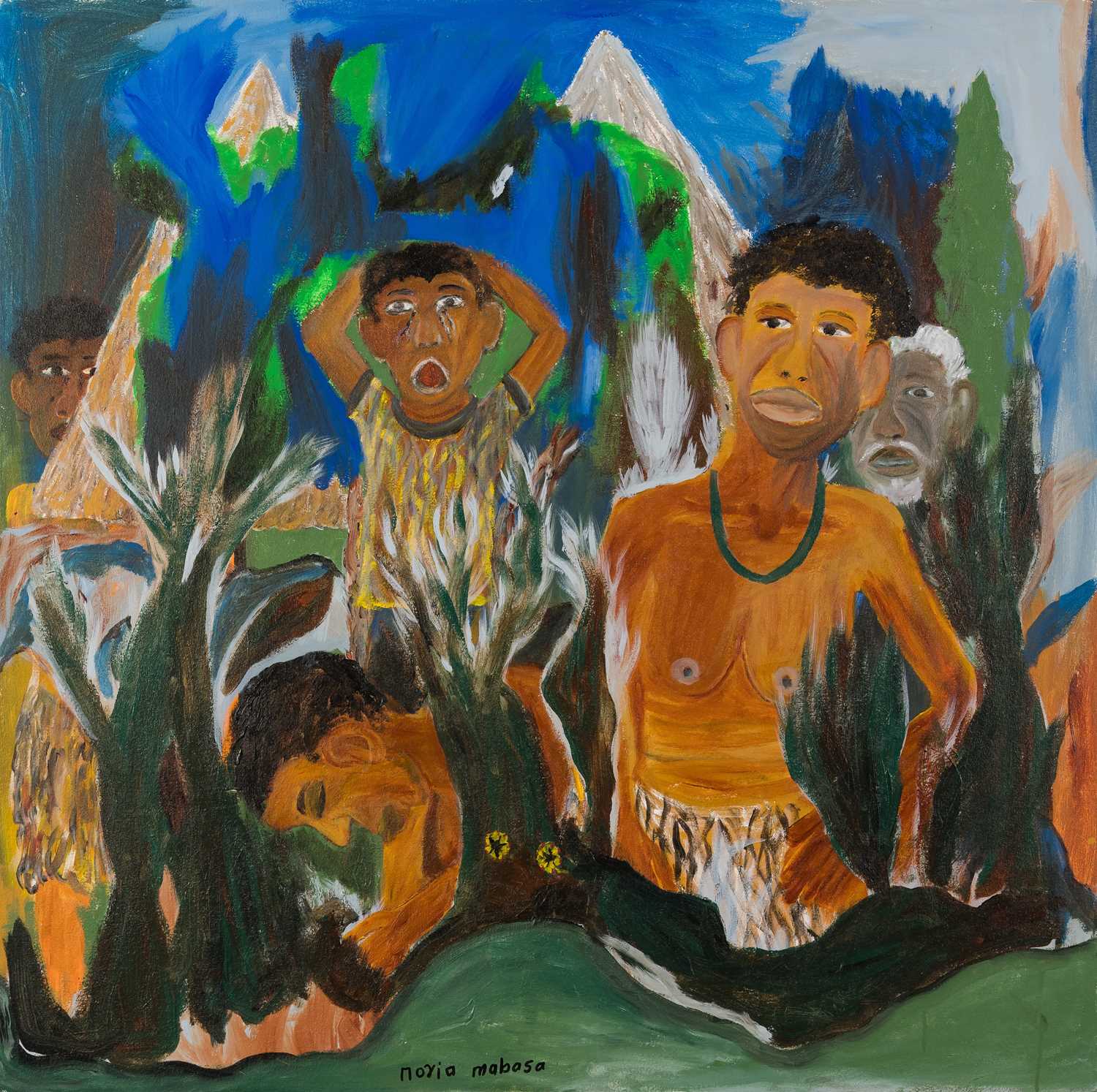 Lot 17 - Noria Mabasa (South Africa 1938-)