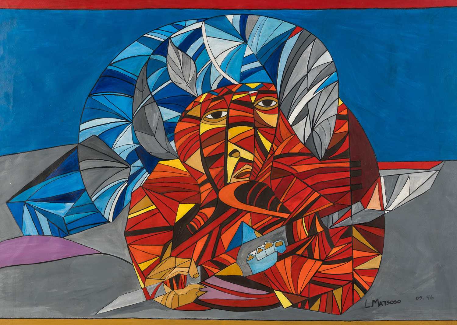 Lot 41 - Leonard Matsoso (South Africa 1949-)