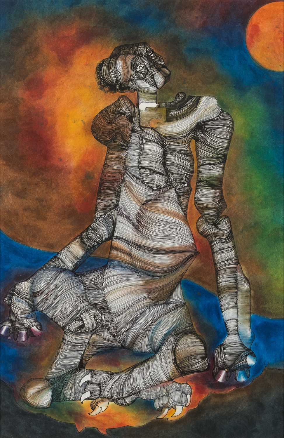 Lot 43 - Nathaniel Mokgosi (South Africa 1946-)