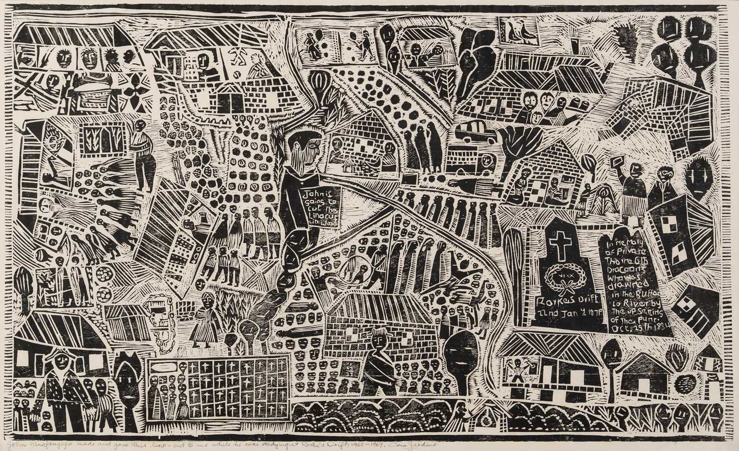 Lot 3 - John Muafangejo (Namibia 1943-1987)