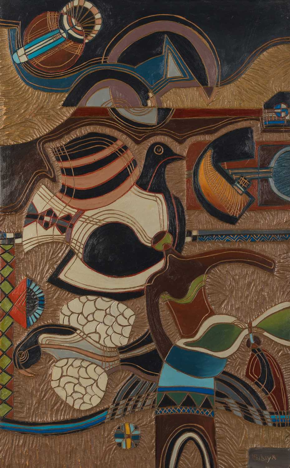 Lot 18 - Lucky Sibiya (South Africa 1942-1999)
