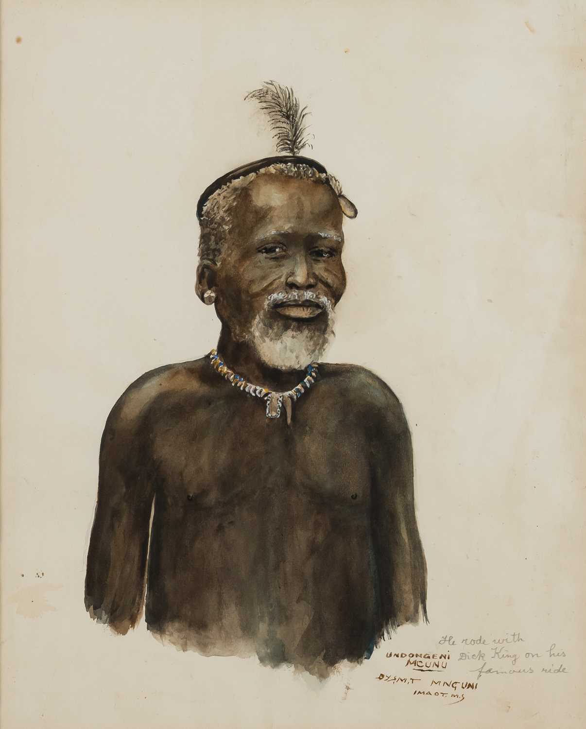 Lot 17 - Simon Mnguni (South Africa 1885-1956)