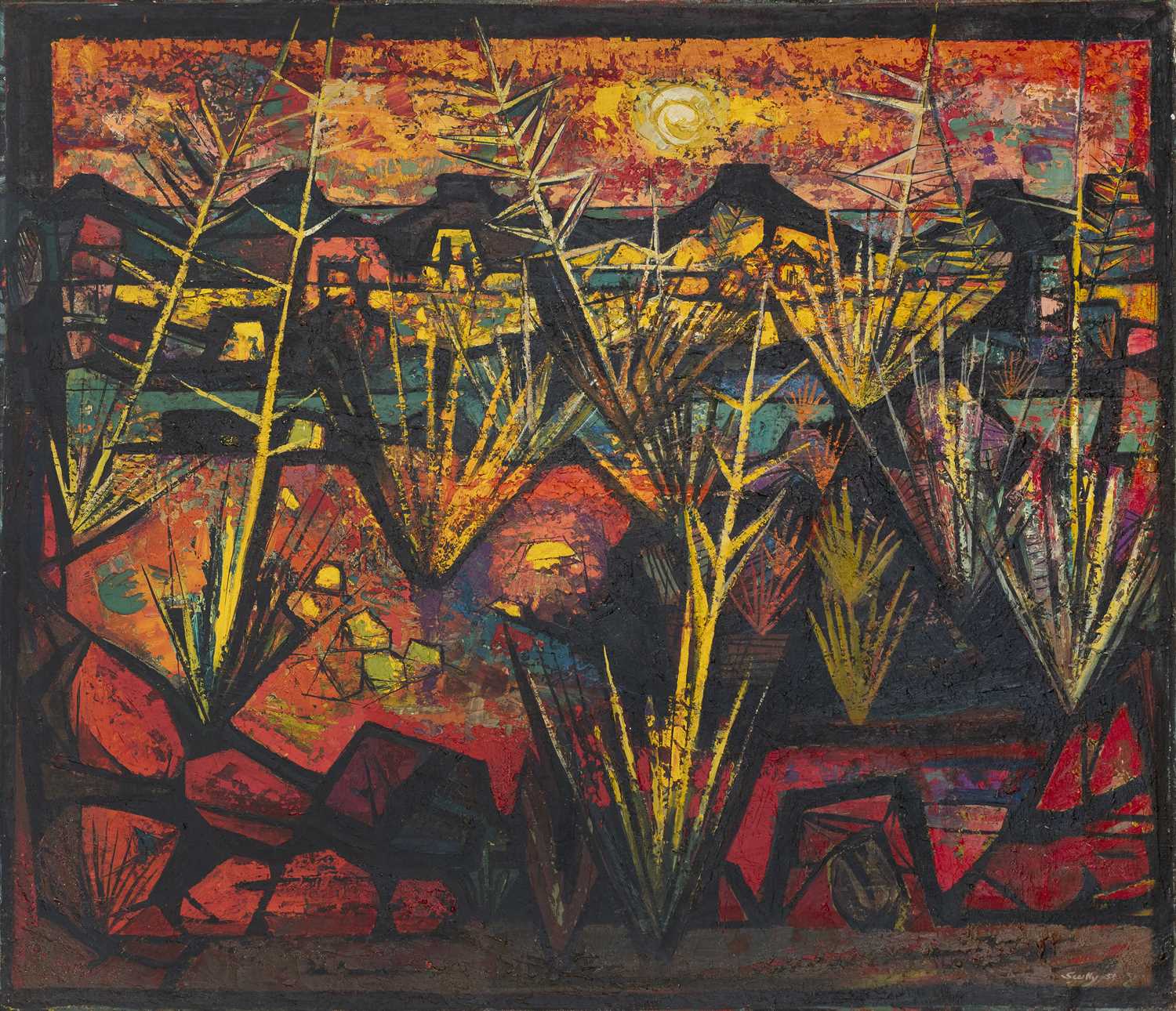 Lot 6 - Larry Scully (South Africa 1922-2002)