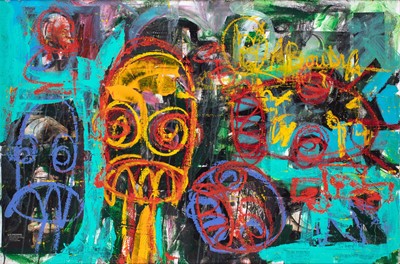 Lot 123 - Abdoulaye Diarrassouba (Aboudia) (Cote d'Ivoire 1983-)