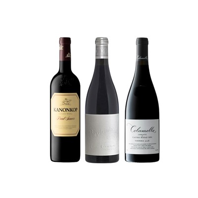 Lot 56 - (Three 100-Point Icons) Kanonkop; Porseleinberg; Sadie Family