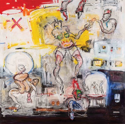 Lot 124 - Dominique Zinkpè (Benin 1969-)