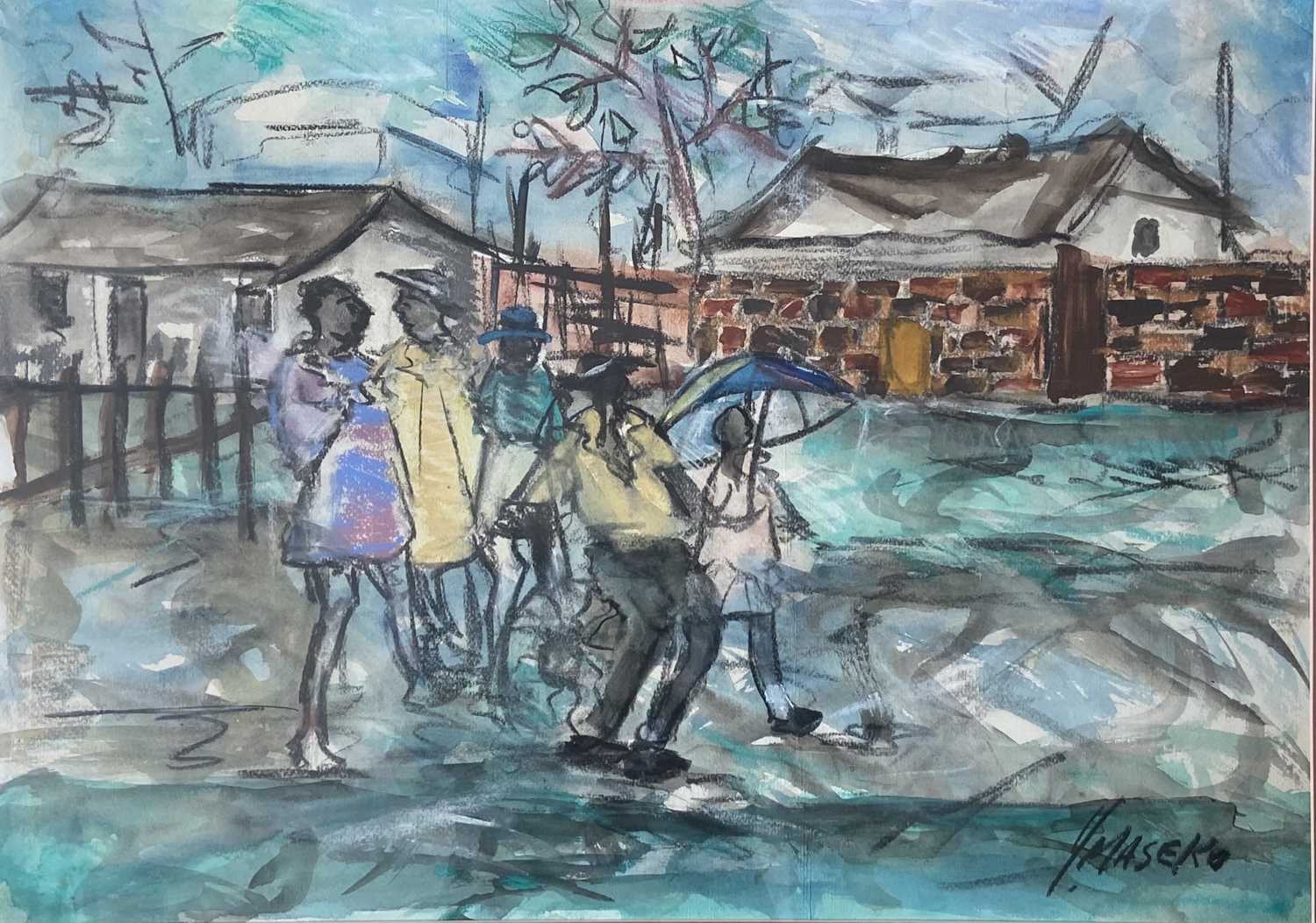 Lot 4 - Joe Maseko (South Africa 1940-2008)