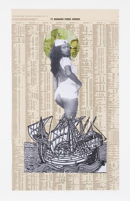 Lot 19 - Godfried Donkor, b.1964 Ghana, Browning Madonna
