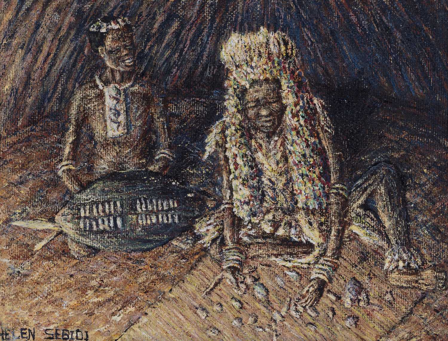Lot 4 - Mmakgabo Mmapula Mmangankato Helen Sebidi (South Africa 1943-)