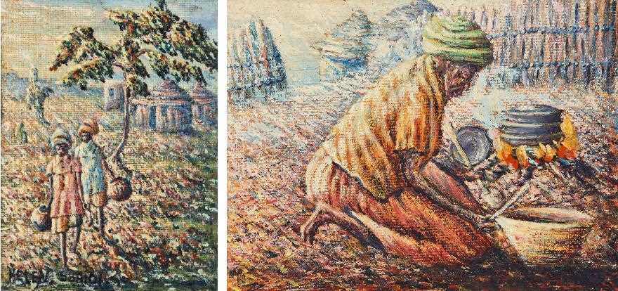 Lot 57 - Mmakgabo Mmapula Mmangankato Helen Sebidi (South Africa 1943-)