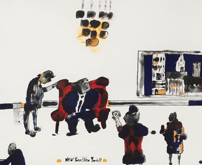 Lot 67 - Robert Hodgins (South Africa 1920-2010)