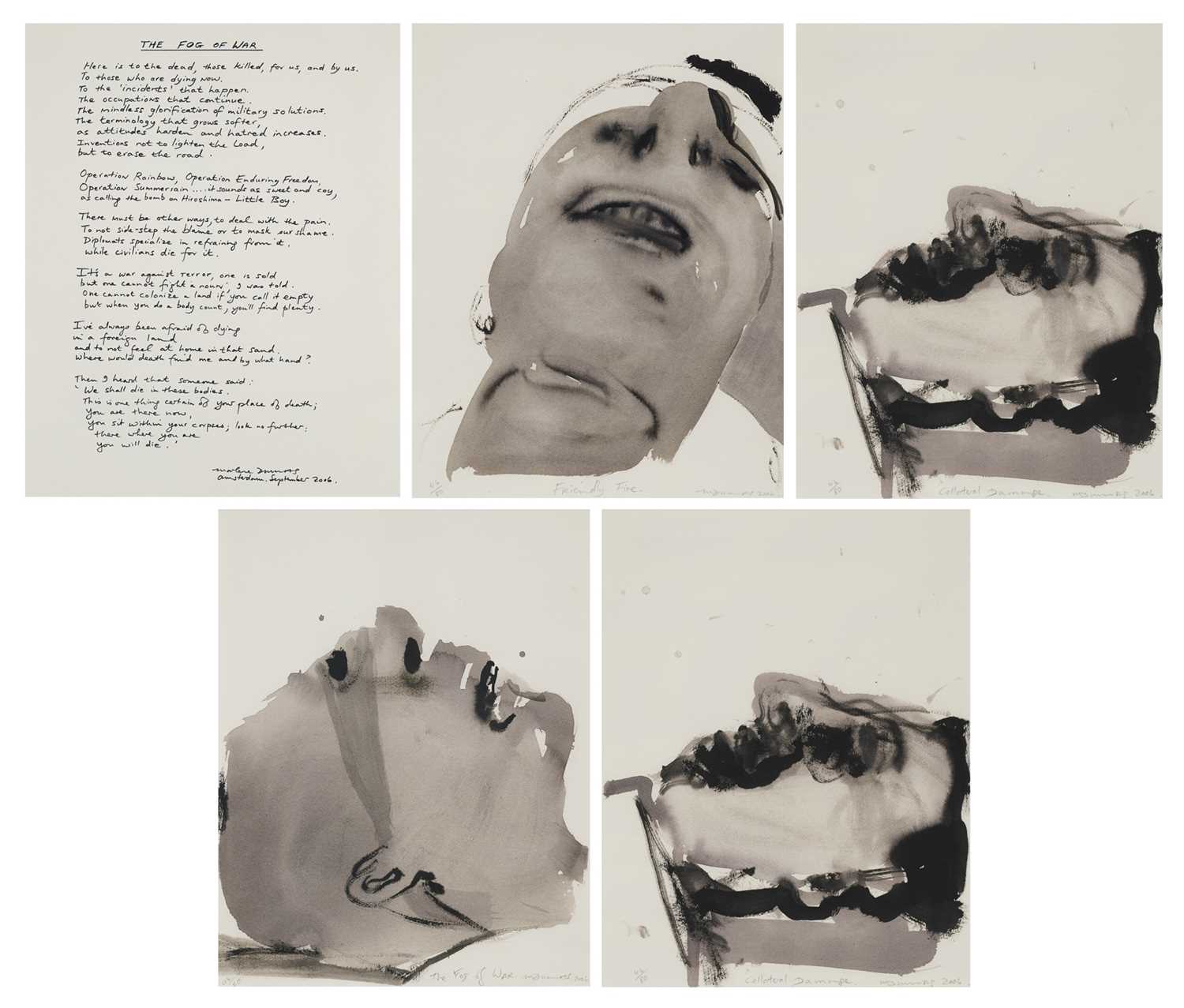 Lot 181 - Marlene Dumas (South Africa 1953-)