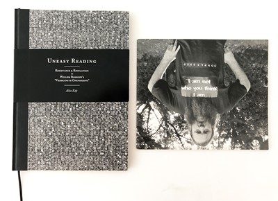 Lot 154 - Edy, Alice. Willem Boshoff: Uneasy reading