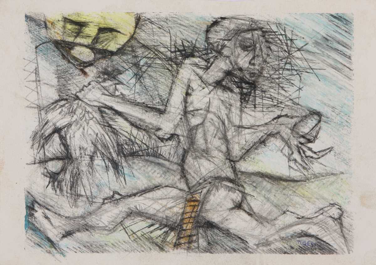 Lot 485 - Beezy Bailey, b.1962 South Africa, Sun & Moon Twist