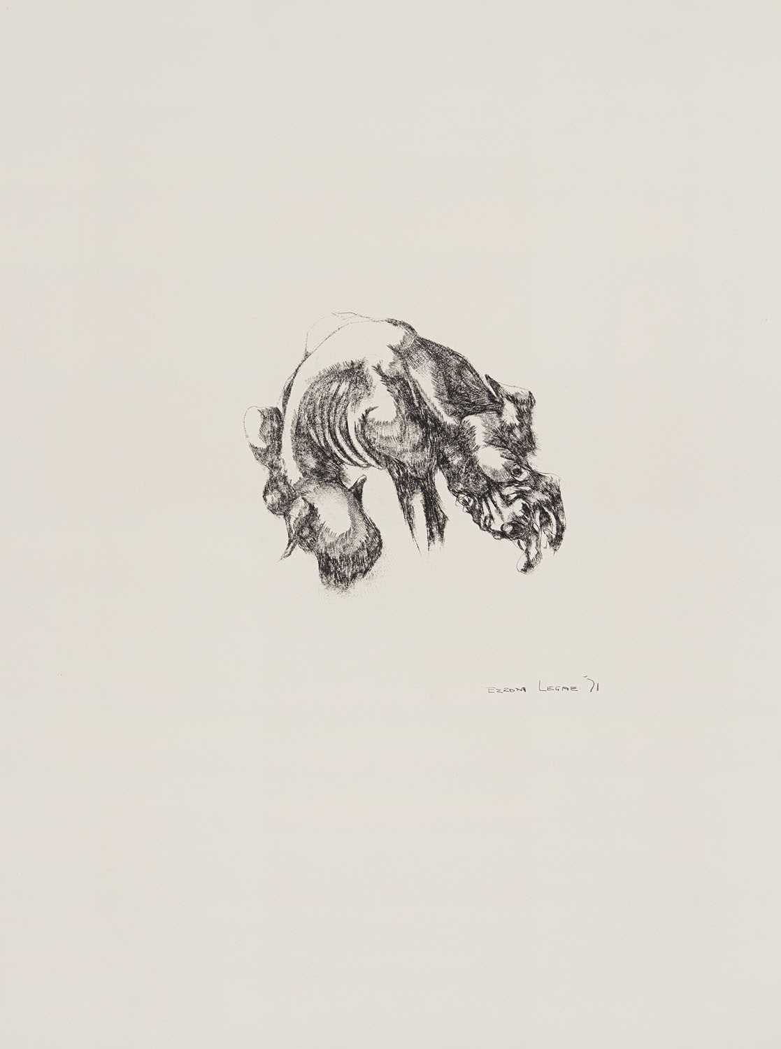 Lot 107 - Ezrom Legae (South Africa 1938-1999)