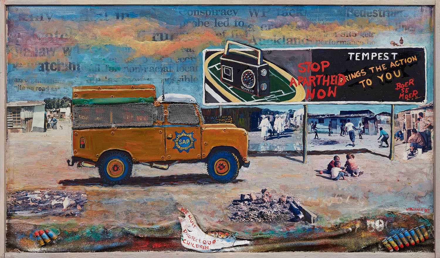 Lot 113 - Willie Bester (South Africa 1956-)