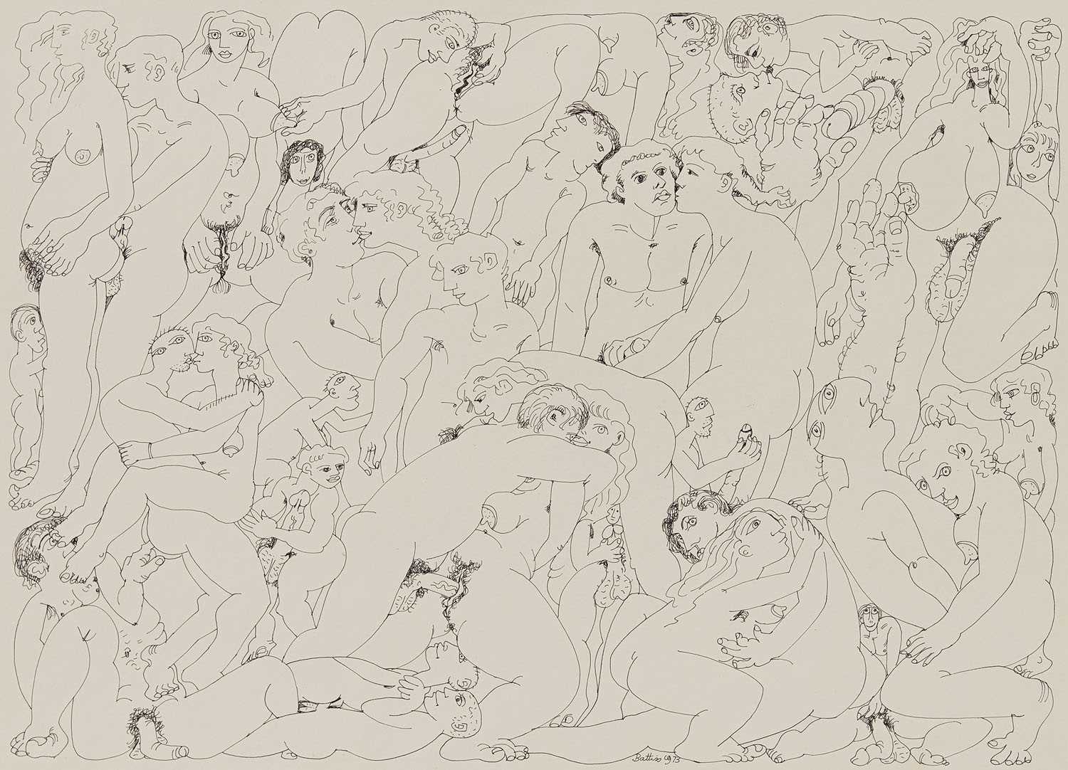 Lot 129 - Walter Whall Battiss (South Africa 1906-1982)