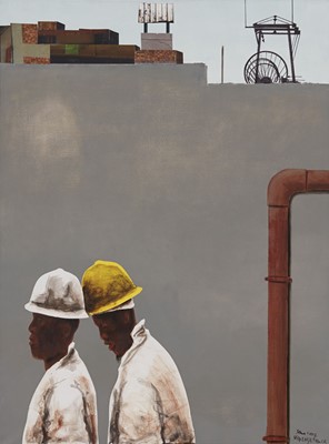 Lot 43 - Sam Nhlengethwa (South Africa 1955-)
