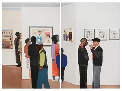 Lot 124 - Sam Nhlengethwa (South Africa 1955-)