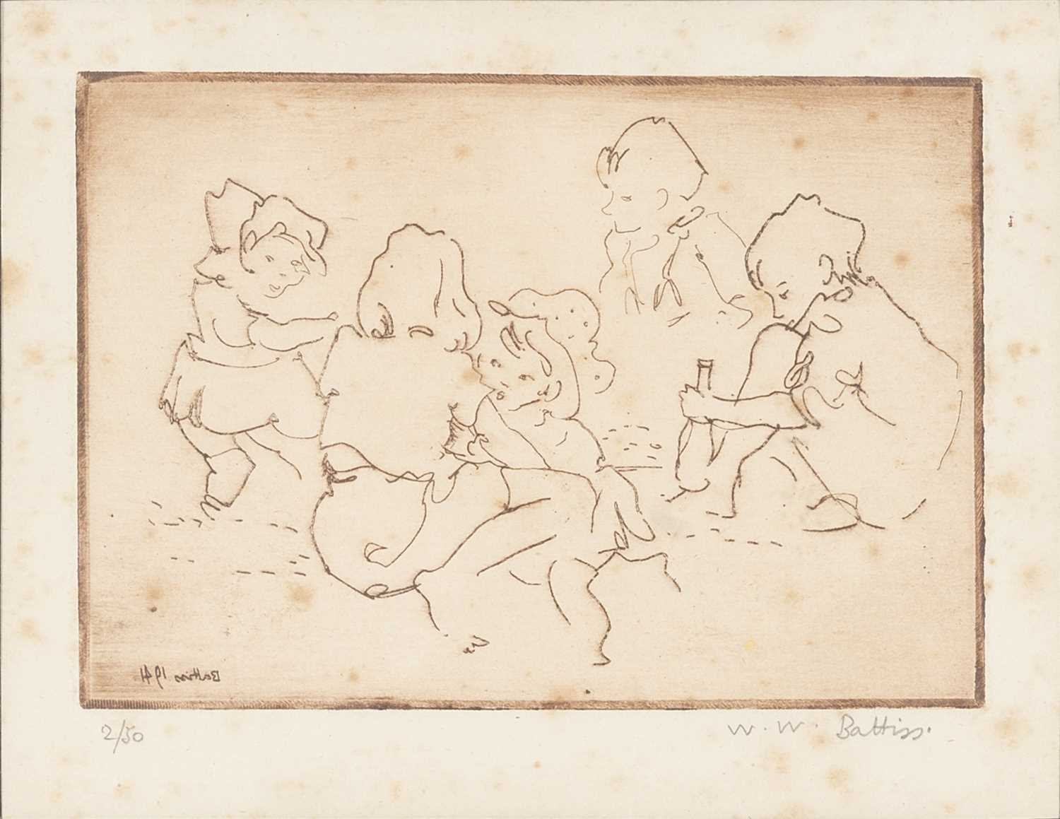 Lot 18 - Walter Whall Battiss (South Africa 1906-1982)