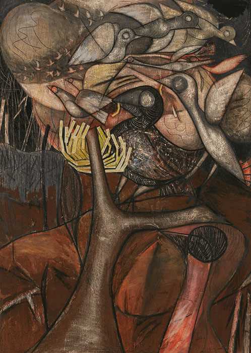 Lot 129 - Louis Maqhubela (South Africa 1939-)