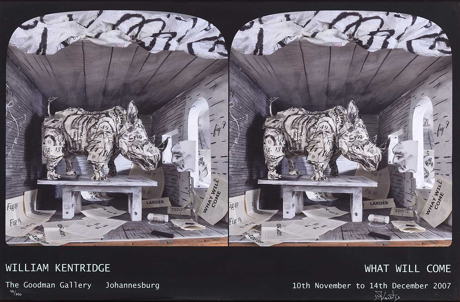 Lot 7 - William Kentridge (South Africa 1955-)
