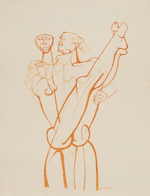 Lot 130 - Dumile Feni (South Africa 1942-1991)