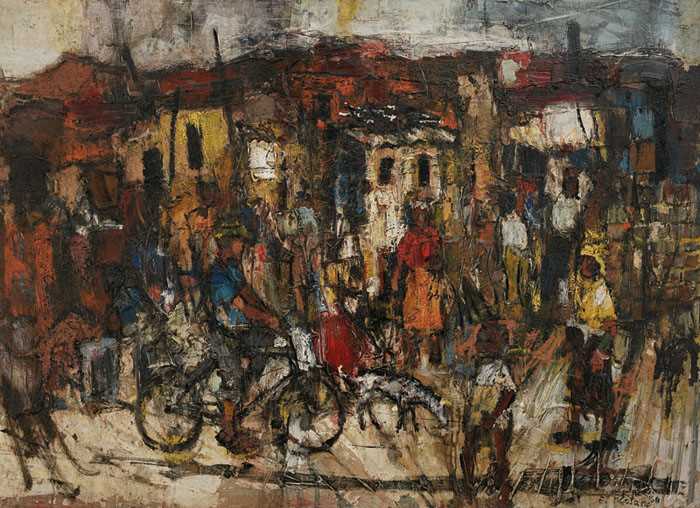 Lot 137 - Ephraim Ngatane (South Africa 1938-1971)