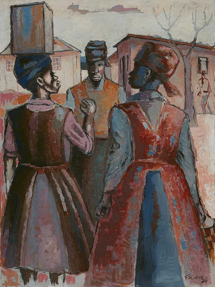 Lot 18 - Gerard Sekoto (South Africa 1913-1993)